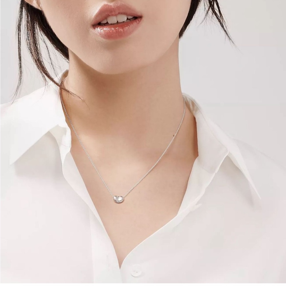 Tiffany & co. Bean necklace in sterling silver